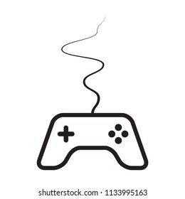 game joystick vector drawing