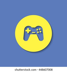 game joystick vector icon