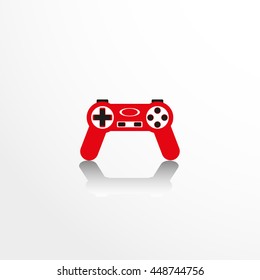Game joystick. Vector icon.
