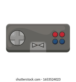 Game of joystick vector icon.Cartoon vector icon isolated on white background game of joystick.