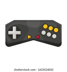 Game of joystick vector icon.Cartoon vector icon isolated on white background game of joystick.