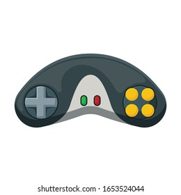Game of joystick vector icon.Cartoon vector icon isolated on white background game of joystick.