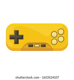 Game of joystick vector icon.Cartoon vector icon isolated on white background game of joystick.