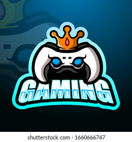 Game king esport logo design
