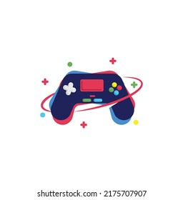 Game king vector logo design. Game  with vector icon design