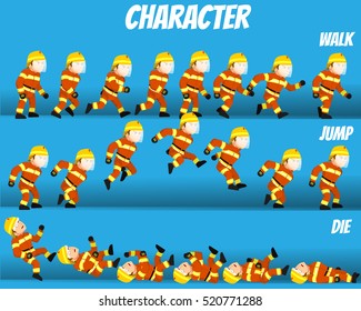 184 Fireman animation Images, Stock Photos & Vectors | Shutterstock