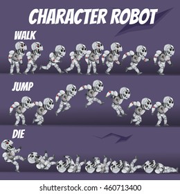 Game Kits Adventure Design (Character Sprite Robot)