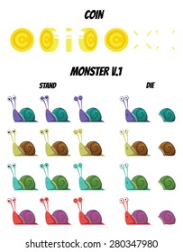 Game Kits adventure design part 4 (coin and monster 1)