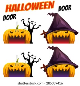 Game Kits adventure design part 9 (Halloween Pumpkin door)