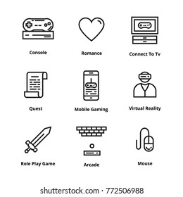 Game Line icons