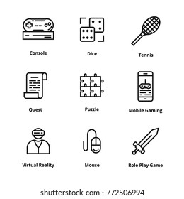 Game Line icons