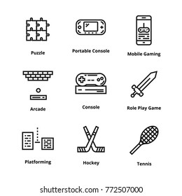Game Line icons