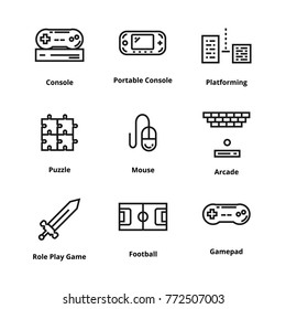 Game Line icons