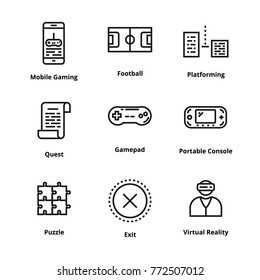 Game Line icons