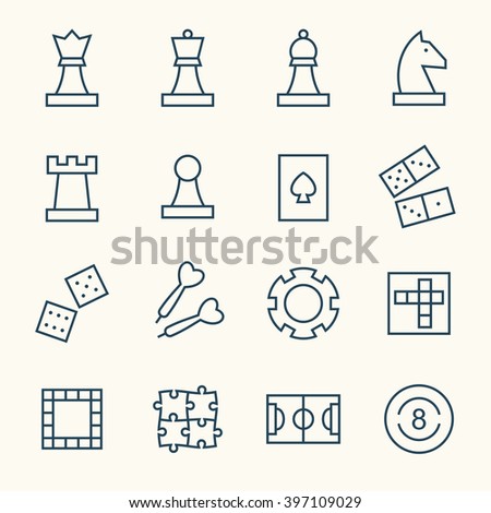 Game line icons
