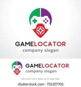 Game Locator Logo Template 
