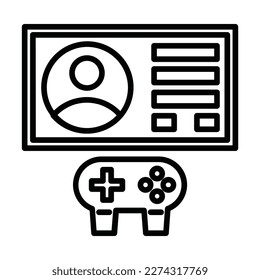 Game Login Icon Design For Personal And Commercial Use