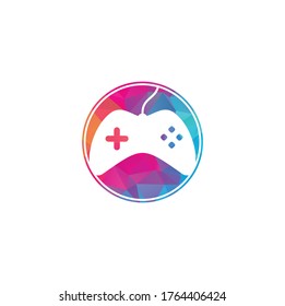 Game Logo Design Template. Game Icon Logo.