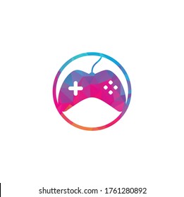 Game Logo Design Template. Stick Game Icon Logo.