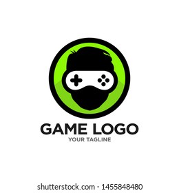 Game Logo Design Vector Template