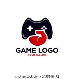 Game Logo Design Vector Template