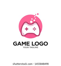 Game Logo Design Vector Template