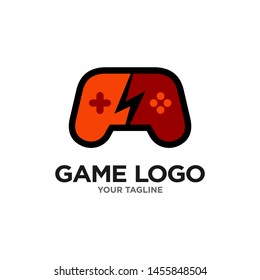 Game Logo Design Vector Template