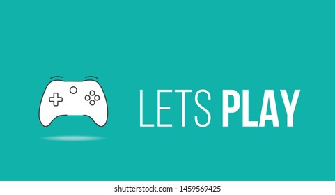 Game logo designs vector with flat style