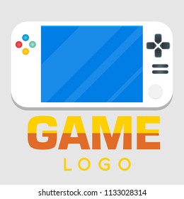 Game Logo Video Game Background Vector Image
