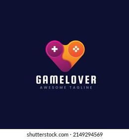 Game Lover Logo Template Design