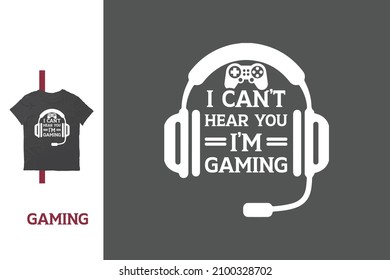 Game lover t shirt design