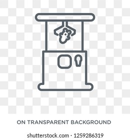 Game machine icon. Game machine design concept from Arcade collection. Simple element vector illustration on transparent background.
