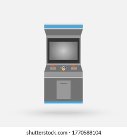 game machine. vector Simple modern icon design illustration.