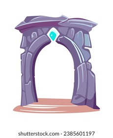 Game Magic Portal Arch Vektorgrafik