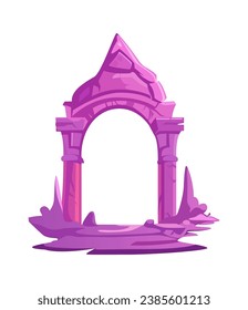 Game Magic Portal Arch Vektorgrafik