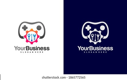 Game Mechanic logo vector template, Creative Mechanic logo design concepts