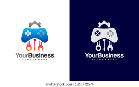 Game Mechanic logo vector template, Creative Mechanic logo design concepts
