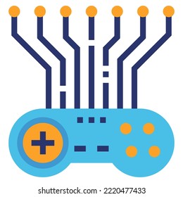 juego concepto moderno ui ux icono para sitio web, aplicación, presentación, volante, folleto, etc.