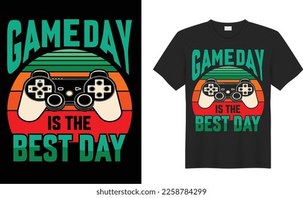 Game motivational quote typography Vector t-shirt design. Inspirational, graphics, illustration, Gaming, retro. Ready for print t-shirt, poster, Cards, Sticker, textile, blouse, black background.
.
