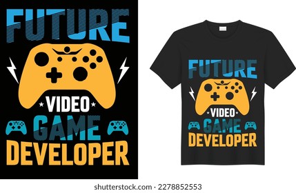 Game motivational quote typography Vector t-shirt design. Inspirational, graphics, illustration, Gaming, retro. Ready for t-shirt, poster, Cards, Sticker, textile, blouse, black background.
.
