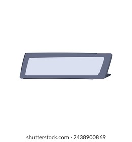 game nameplate cartoon. metal plaque, office signage, nameplate wall game nameplate sign. isolated symbol vector illustration
