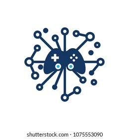 Game Network Logo Icon Design