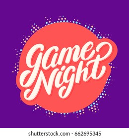 Game Night Banner.