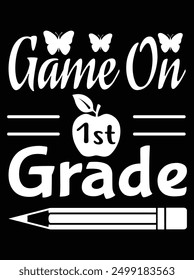 Game on 1st grade EPS file for cutting machine. You can edit and print this vector art with EPS editor.