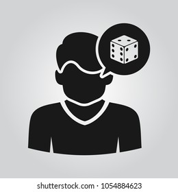 Game on mind icon