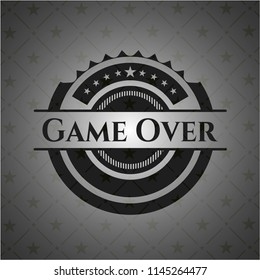 Game Over black emblem