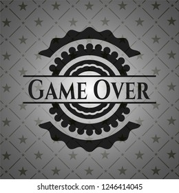 Game Over black emblem
