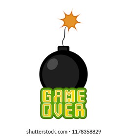 Game over concept image