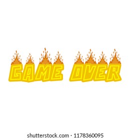 Game over concept image