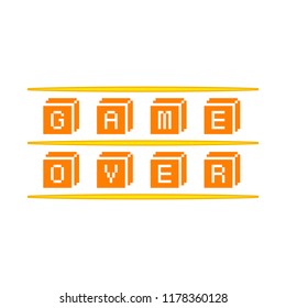 Game over concept image